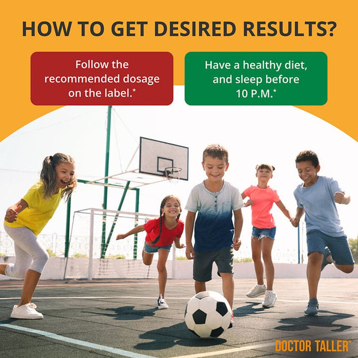 Doctor Taller Kids, Grape Multivitamins, Ages 2-9, 90 Vegan Chewables - NuBest Nutrition®