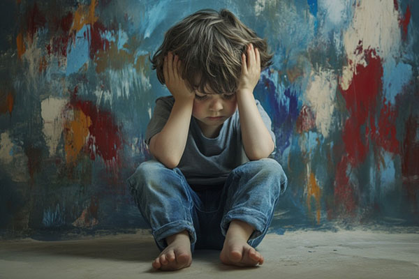 Parents should keep an eye on their child's stress levels.